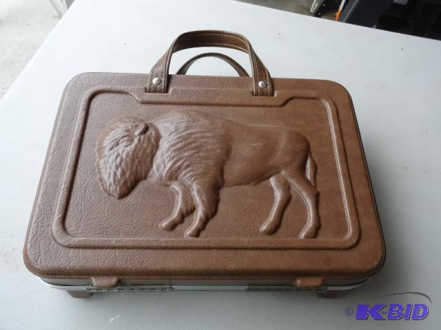 lot 351 image: Padded hand gun case...