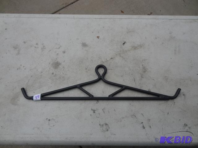 lot 371 image: Metal meat hanging spreader...