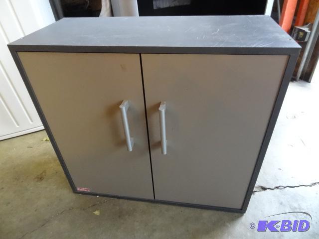 lot 424 image: Wall hanging cabinet. 27 x 12 x 25...