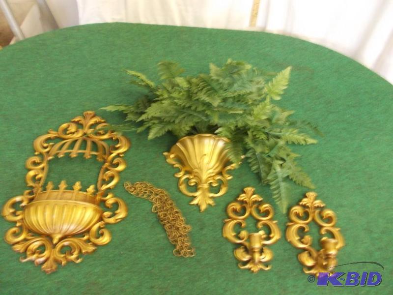 lot 21 image: Sexton Lavabo&nbspand Wall Sconce ...