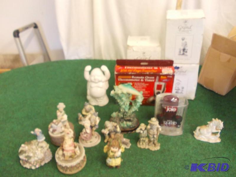 lot 52 image: Collection of Figurines Some Musical, Remote ...