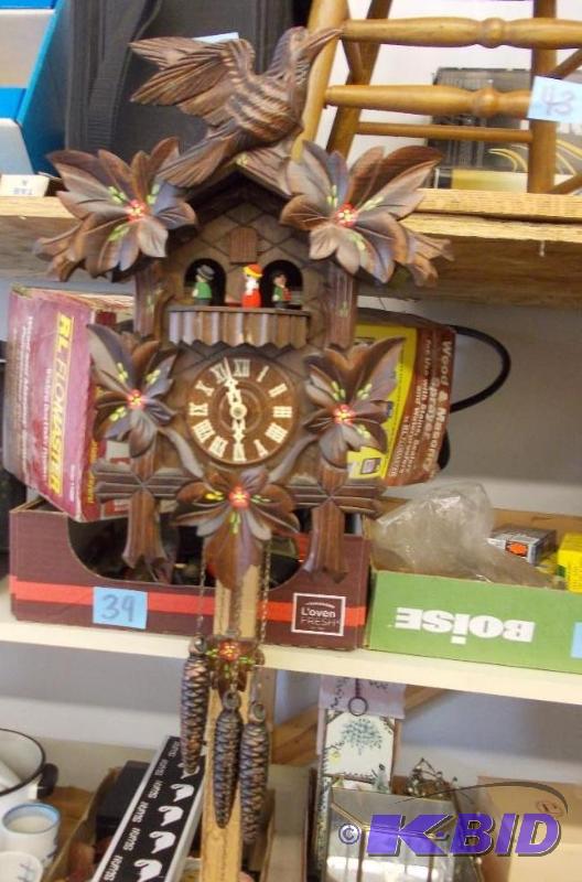 lot 67 image: Adolf Herr Cuckoo Clock (Germany) ...