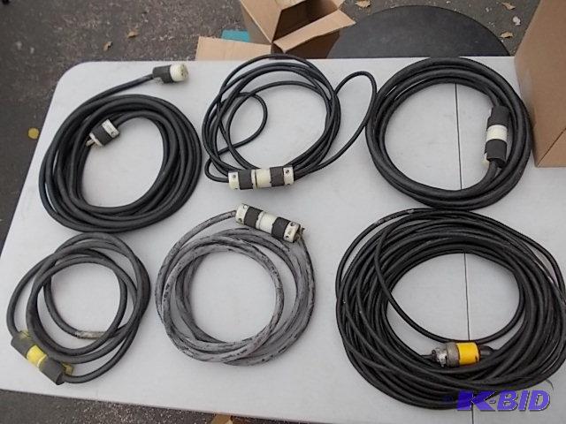 lot 38 image: 6-Heavy Duty Extension Cords...