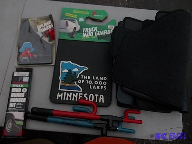 lot 44 image: Box Lot Mud Flaps, Truck Mud Flaps, Floor Mat...