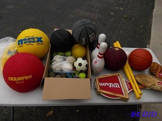 lot 51 image: Large Lot Of Playground Balls, Sports Balls, ...
