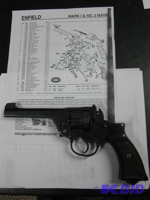 Enfield No 2 British revolver