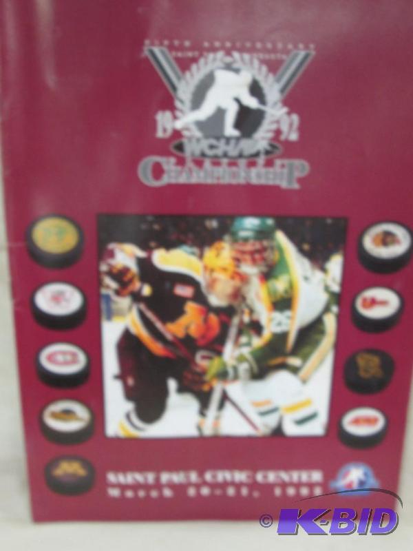 lot 109 image: Fifth Anniversary Saint Paul Minnesota WCHA P...