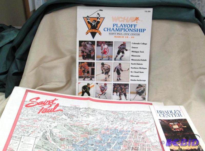 lot 111 image: WCHA Playoff Championship Saint Paul Civic Ce...