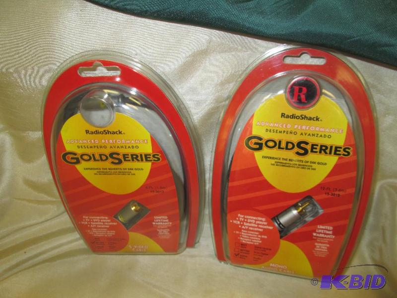 lot 131 image: Radio shack Advanced performance gold series ...