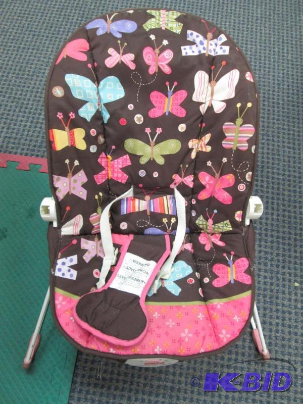lot 178 image: Fisher Pride calming vibrations bouncer...