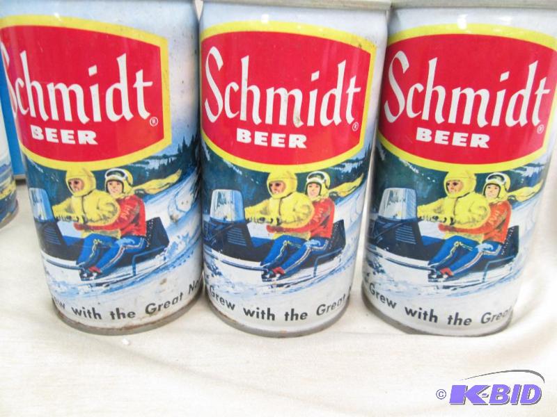 lot 180 image: Qty 3 Schmidt beer The brew that grew with gr...