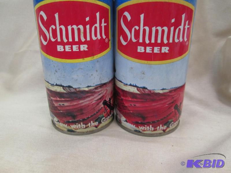 lot 185 image: Qty 2 Schmidt beer The brew that grew with gr...