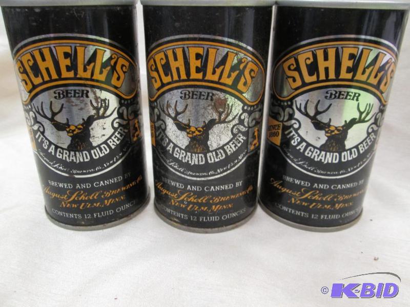 lot 190 image: Qty 3 Shells beer Its a grand old beer New U...