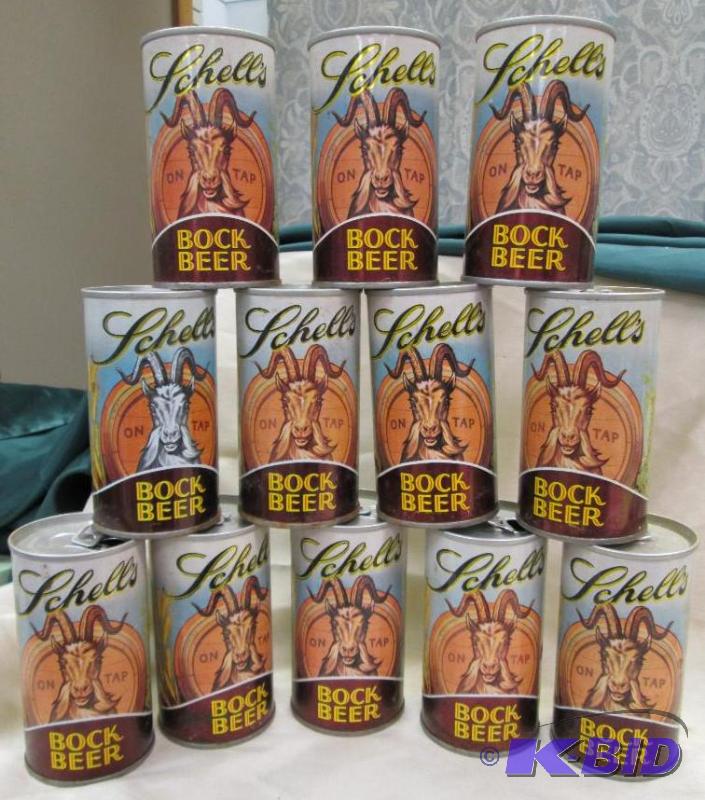 lot 193 image: Qty 12 Bock Beer 1978 (New Ulm Minn)...