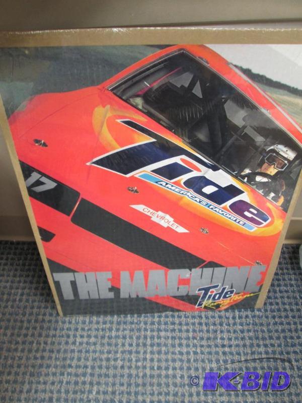 lot 206 image: The Machine Tide Racing team poster...