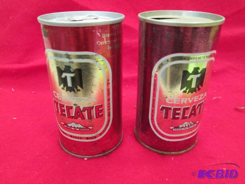 lot 251 image: Qty 2 Cerveza Tecate Cerveceria Cuauhtemoc S....