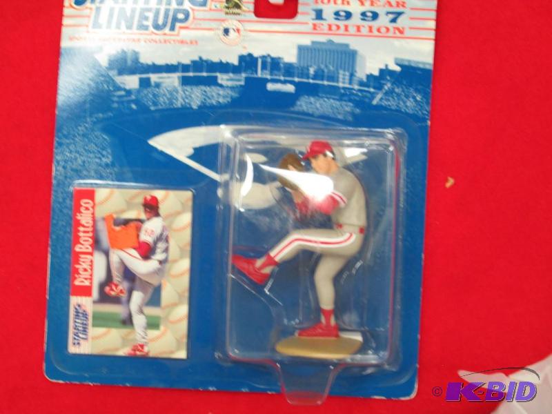 lot 57 image: Starting Line-up sports superstar collectible...
