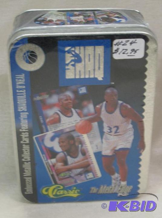 lot 74 image: Embossed Metallic collector card featuring Sh...