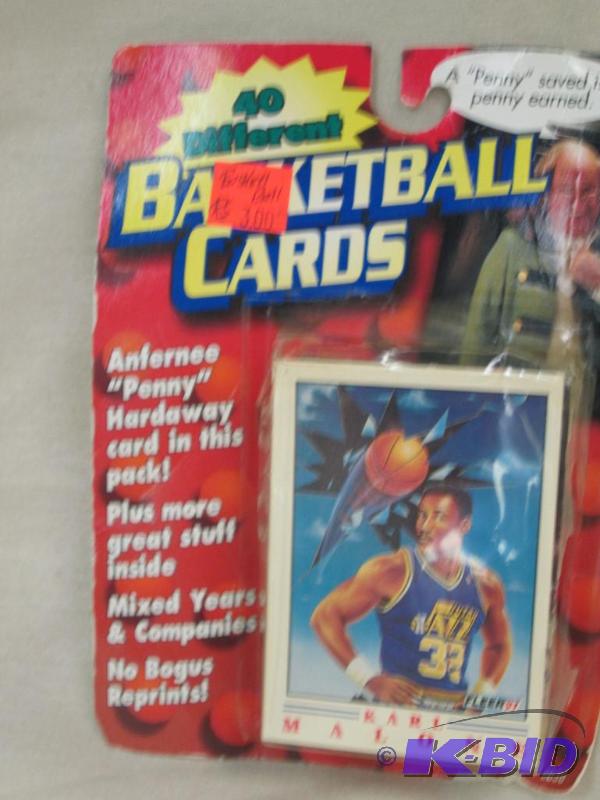 lot 79 image: 40 Different basketball cards Anfernee Penny ...