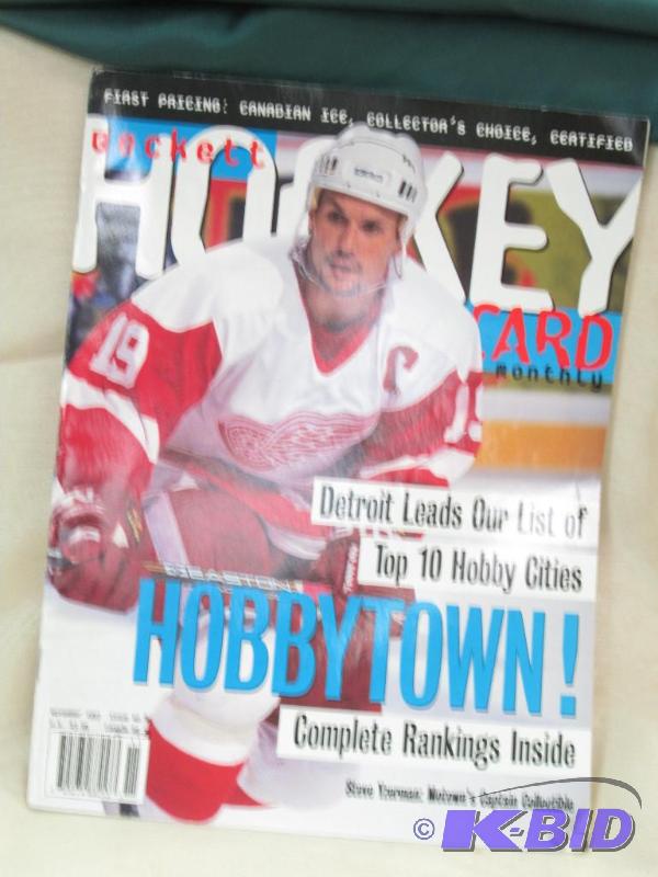 lot 82 image: Beckett hockey card monthly Detroit leads our...