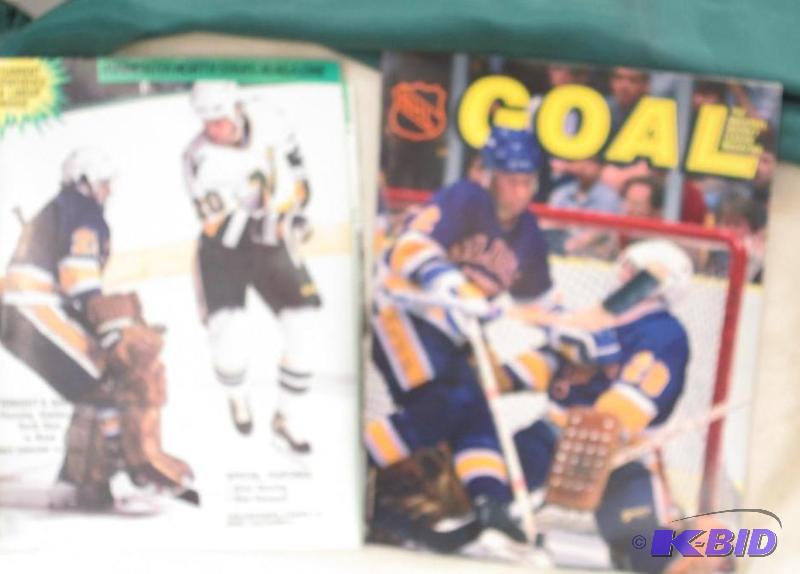 lot 86 image: Minnesota North Stars Magazine, Collectors c...