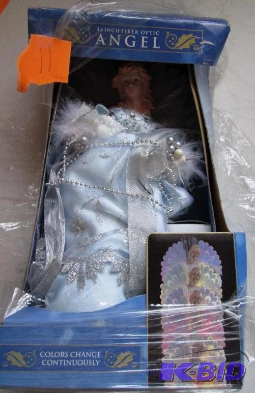 Fiber optic lighted angel...