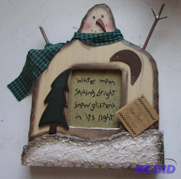 Wood wall plaque...