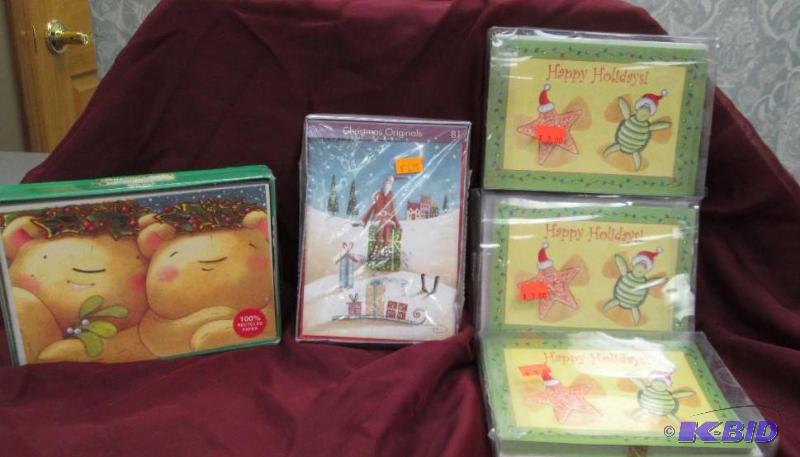 Qty 5 Christmas original inside Hope Santa br...