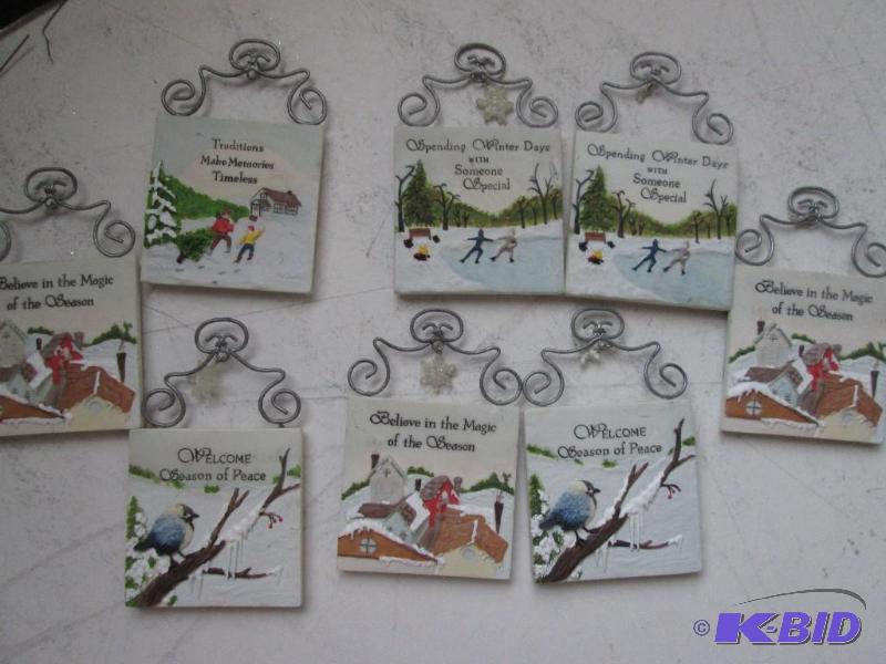Lot of 3 inch decorative tiles...