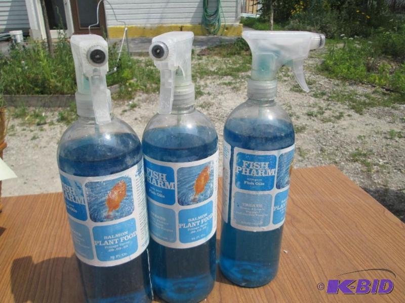 3 bottles of Fish Pharm pure fish oil salmon ...