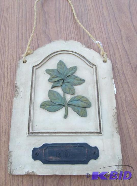 Basil wall hanging, measures 7 x 10 inches...
