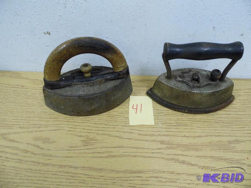 2 Antique Sad Irons