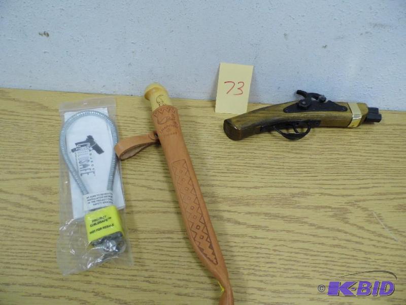Fishing Knife & Gun Lock