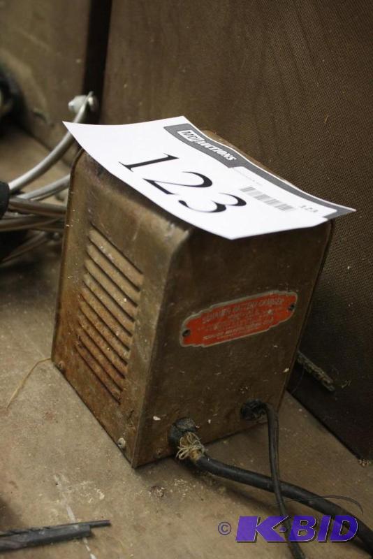 lot 123 image: Vintage Schauer Battery Charger