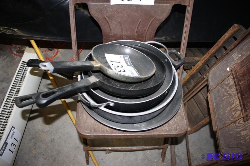 lot 133 image: Frying Pans
