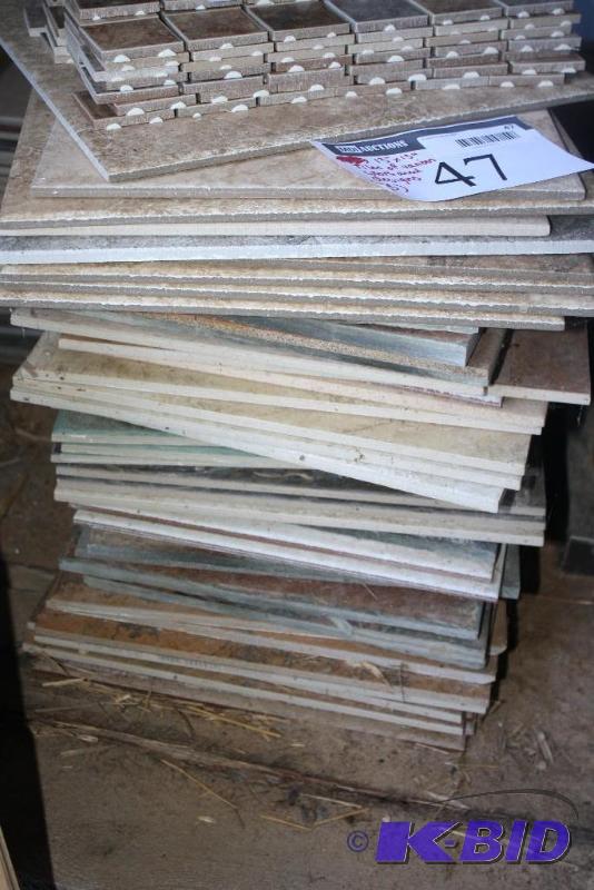lot 47 image: Flooring Tiles