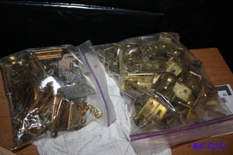 lot 65 image: Bolts, Brackets, Hinges & More.