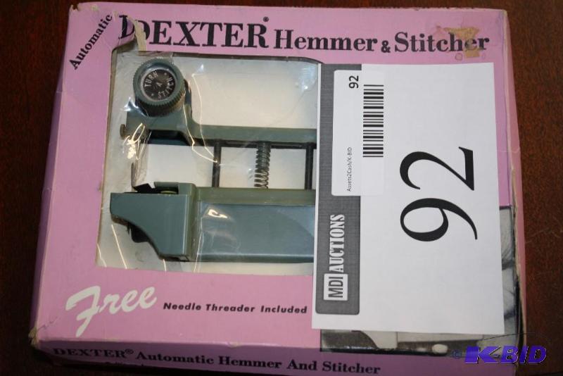 lot 92 image: Dexter Automatic Hemmer & Stitcher