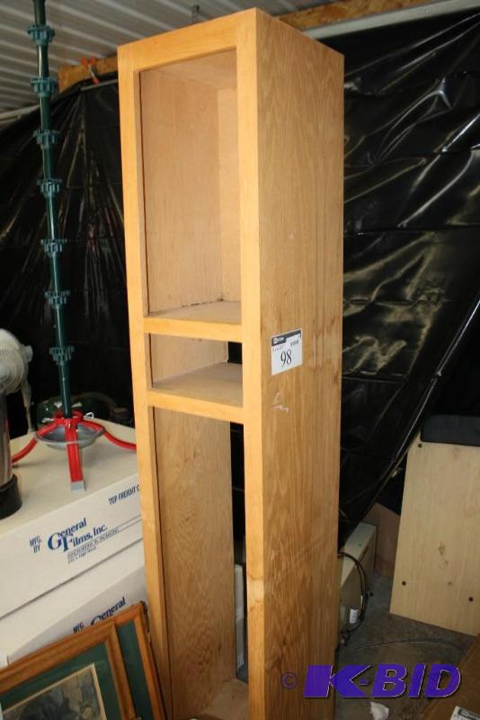 lot 98 image: Wooden Shelf