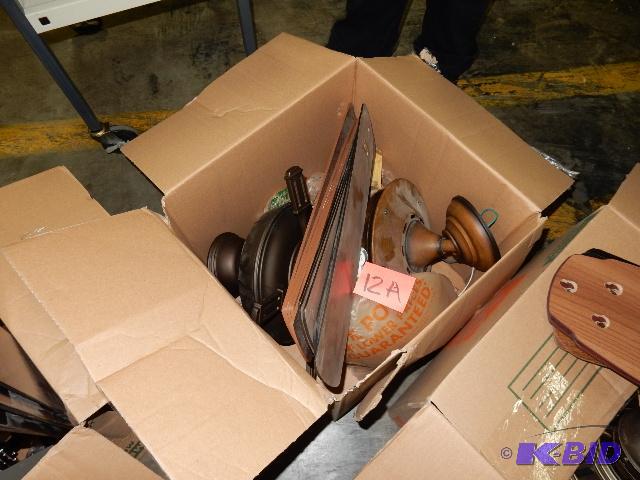 lot 12A image: 2, Ceiling Fans.. 52 in 5 Blades.. Both have ...
