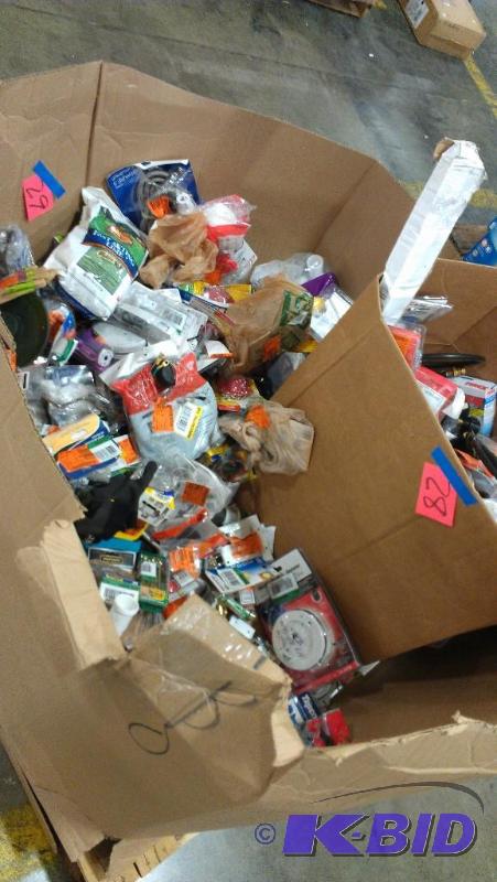 lot 29 image: Everything in the bottom of the pallet box H...