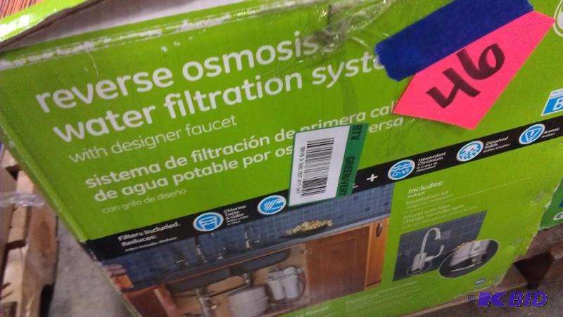 lot 46 image: Reverse Osmosis Water Filtration System insta...