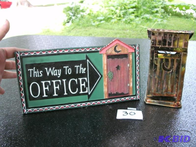 Whimsical Plaque and Music Box.... First we h...