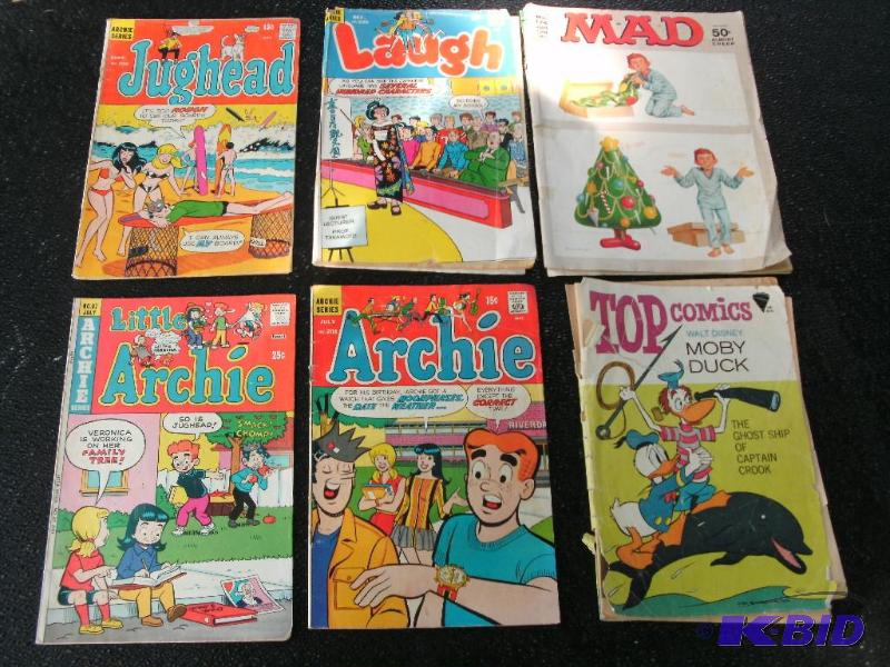 6 older comic books. 4 from the &quotArchie ...