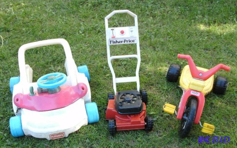 More toddler toys A playskool walker car- th...