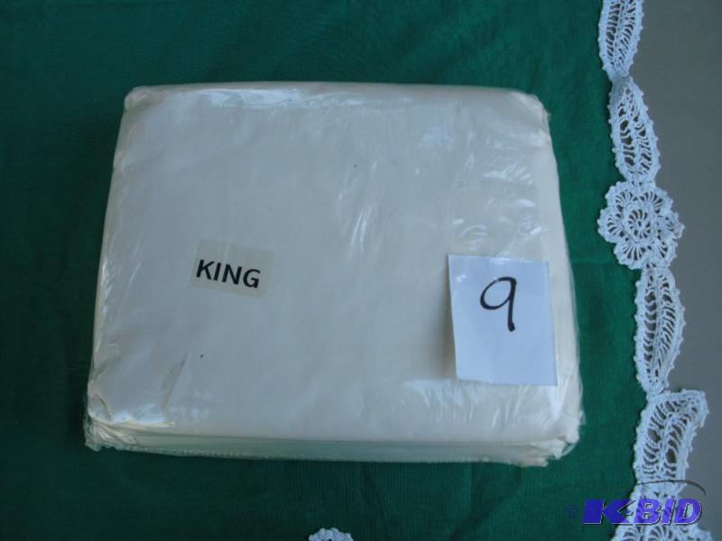 New in unopened package King size sheet set....