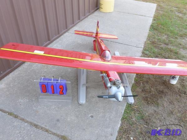 Large gas powered float plane. With motor as ...