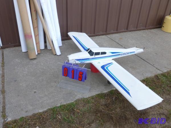 Gas powered airplane project shell. Has misc ...