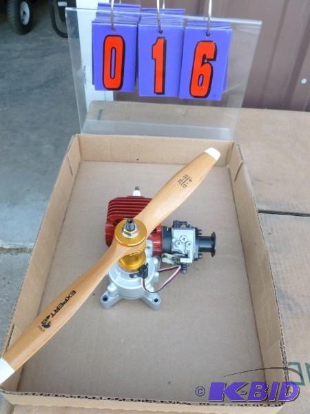 Flat of large gas powered motor. With walbaro...