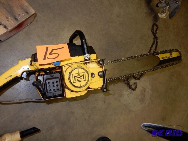 Mcculloch Chain Saw